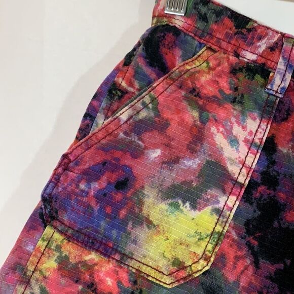 Calvin Klein Jeans Multi-Colour Tie Dye Shorts - Picture 3 of 7